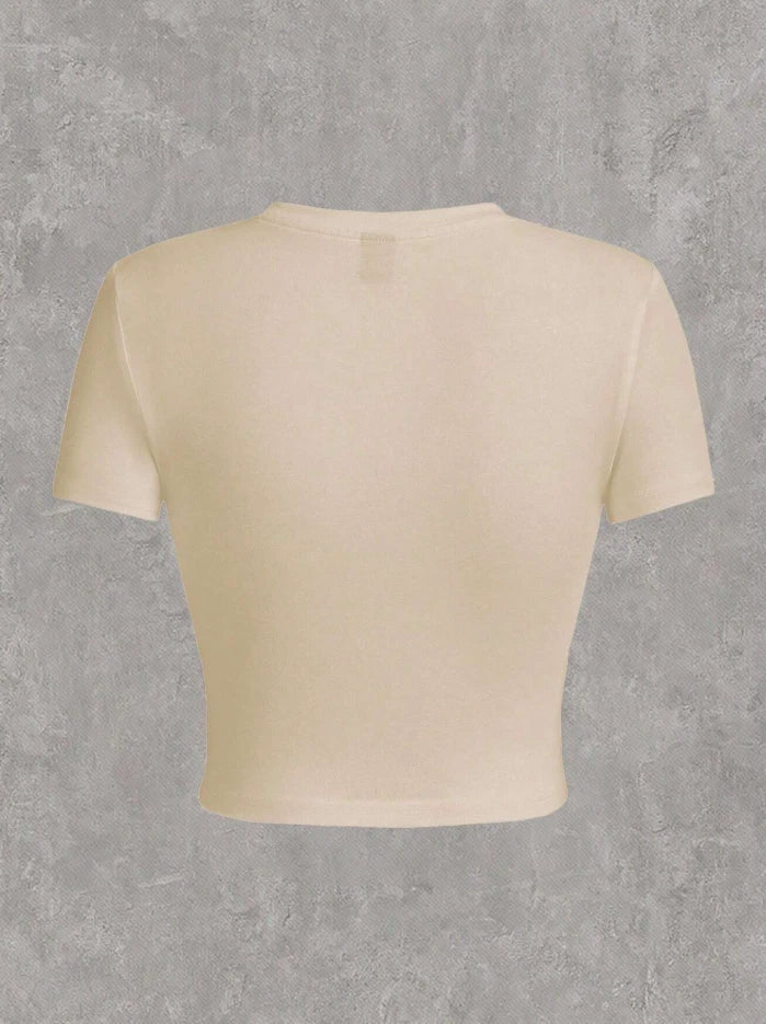 Cowboys Time Western Graphic Crop Top — Vintage Country Rodeo Tee, Yeehaw Cowboy