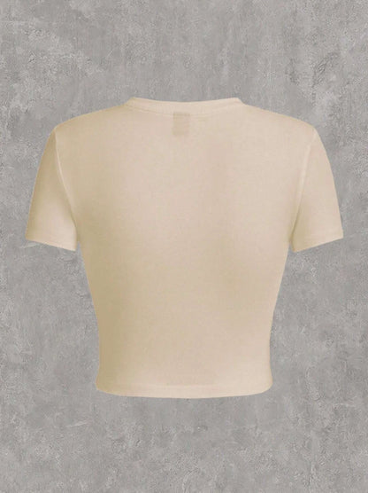 Cowboys Time Western Graphic Crop Top — Vintage Country Rodeo Tee, Yeehaw Cowboy